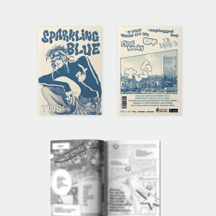 TWS - 1ST MINI ALBUM [SPARKLING BLUE] WEVERSE ALBUMS VER