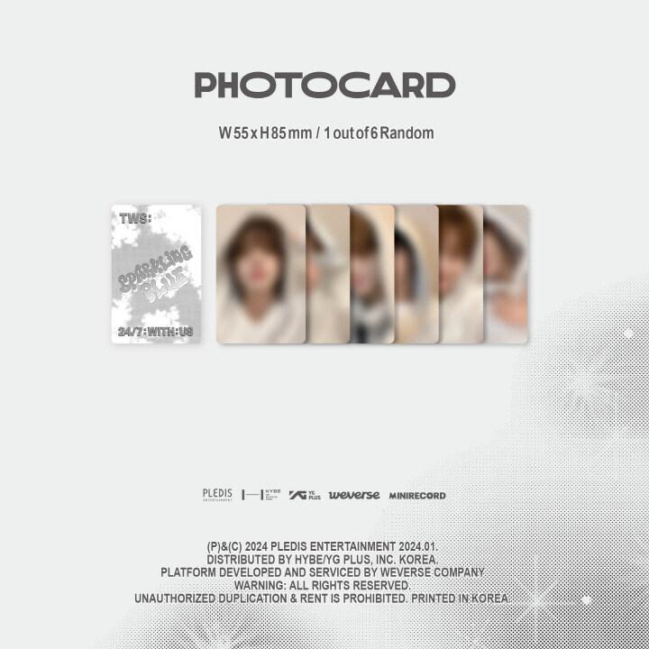 TWS - 1ST MINI ALBUM [SPARKLING BLUE] WEVERSE ALBUMS VER