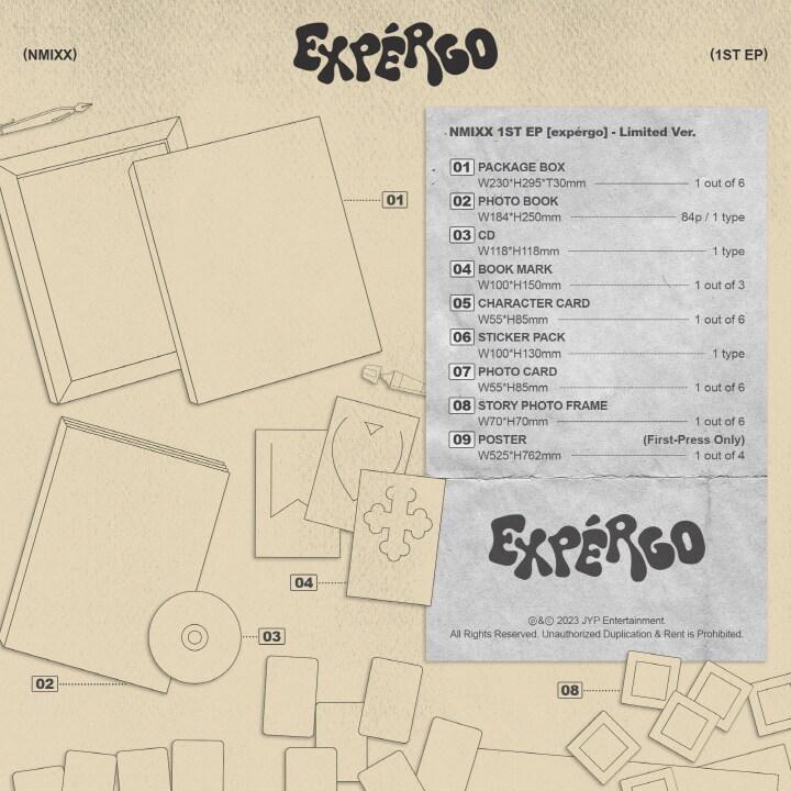 NMIXX - EXPERGO [LIMITED VER.] | OLIVE YOUNG Global