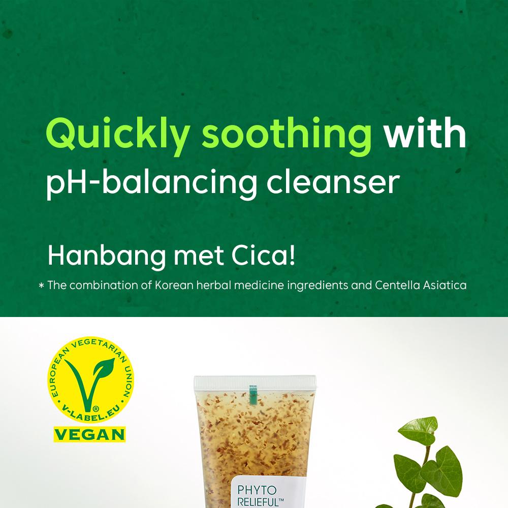 THANK YOU FARMER Phyto Relieful Cica Gel Cleanser 120ml | OLIVE