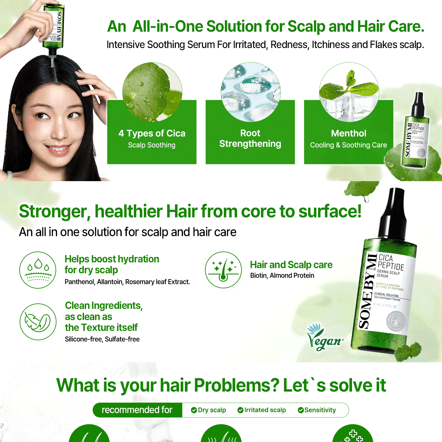 SOME BY MI シカペプチド ダーマスカルプセラム 80ml | OLIVE YOUNG Global