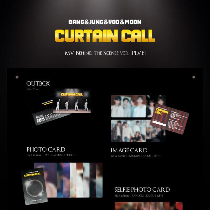 BANG YONGGUK & JUNG DAEHYUN & YOO YOUNGJAE & MOON JONGUP - CURTAIN