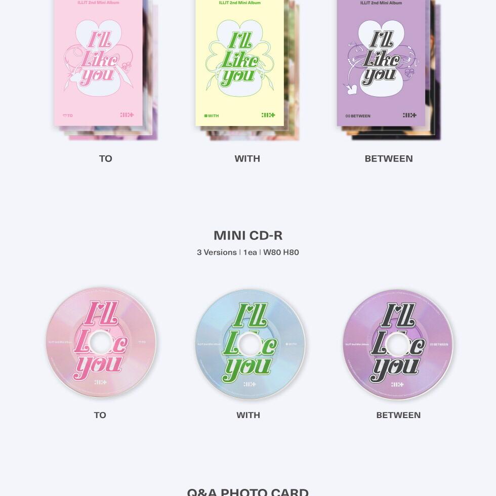 ILLIT - 2ND MINI ALBUM [I'LL LIKE YOU] (GLLIT VER.) | OLIVE YOUNG