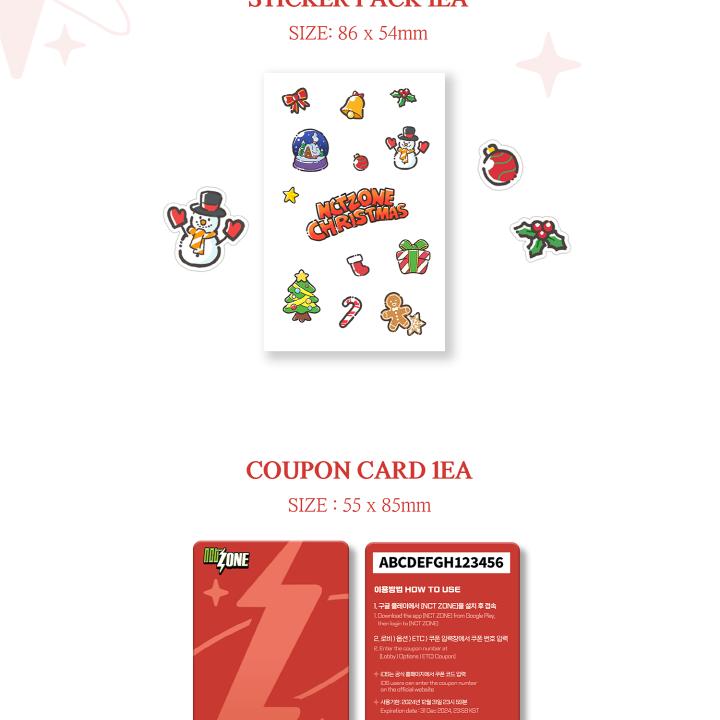 NCT ZONE COUPON CARD CHRISTMAS VER. | OLIVE YOUNG Global