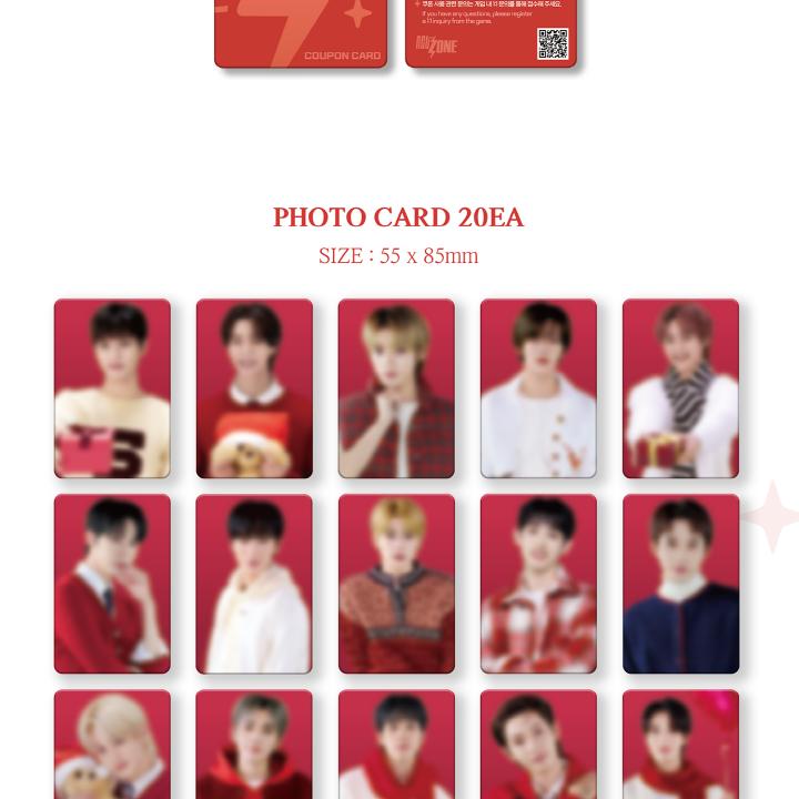 NCT ZONE COUPON CARD (CHRISTMAS ver.) Official Photocard NCT