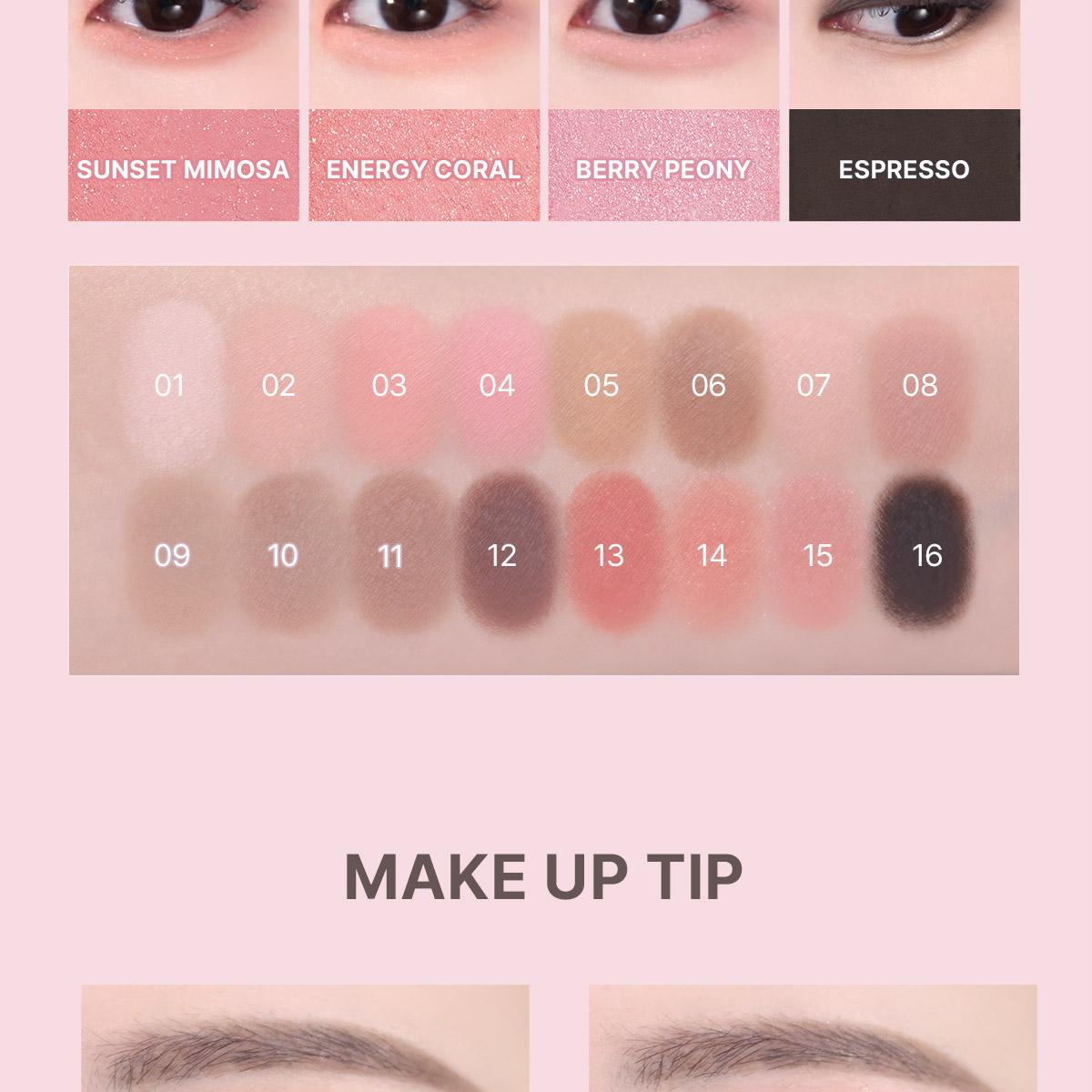 [Sanrio EDITION] WAKEMAKE Soft Blurring Eye Palette (Set/Single) (26 Options)