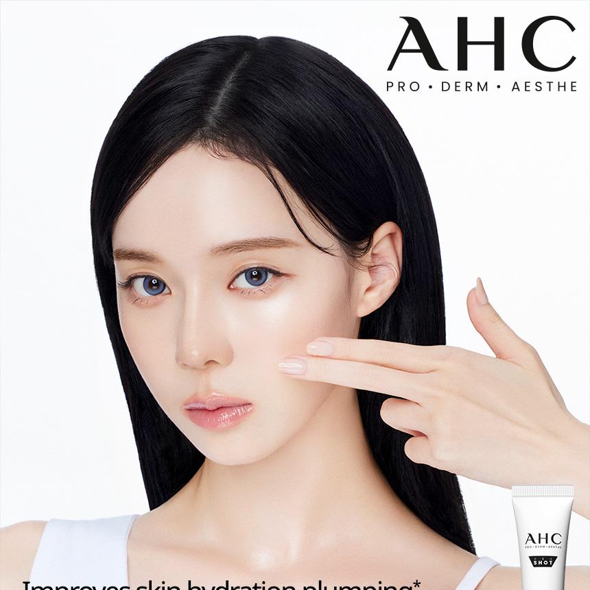 ageLOC 美容機器とクリームセット AHC Pro Shot Hyaluro-Deep Volume 5 Capsule-Infused Eye Cream For