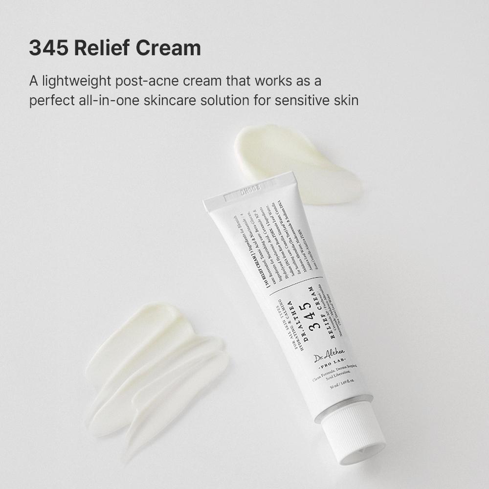 Dr. Althea 345 Relief Cream 50ml Set (+10ml*2ea+Tube Wringer)