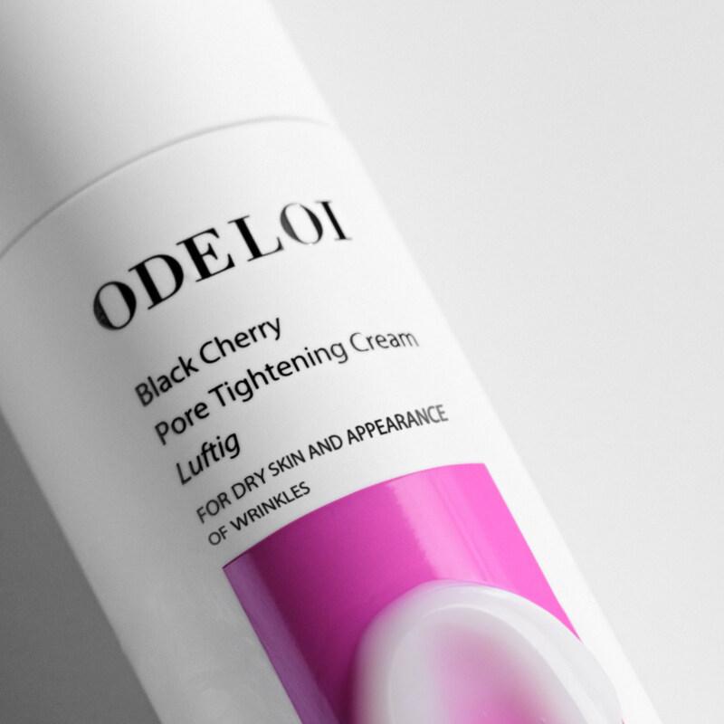 ODELOI Black Cherry Pore Tightening Cream Luftig 100ml double set