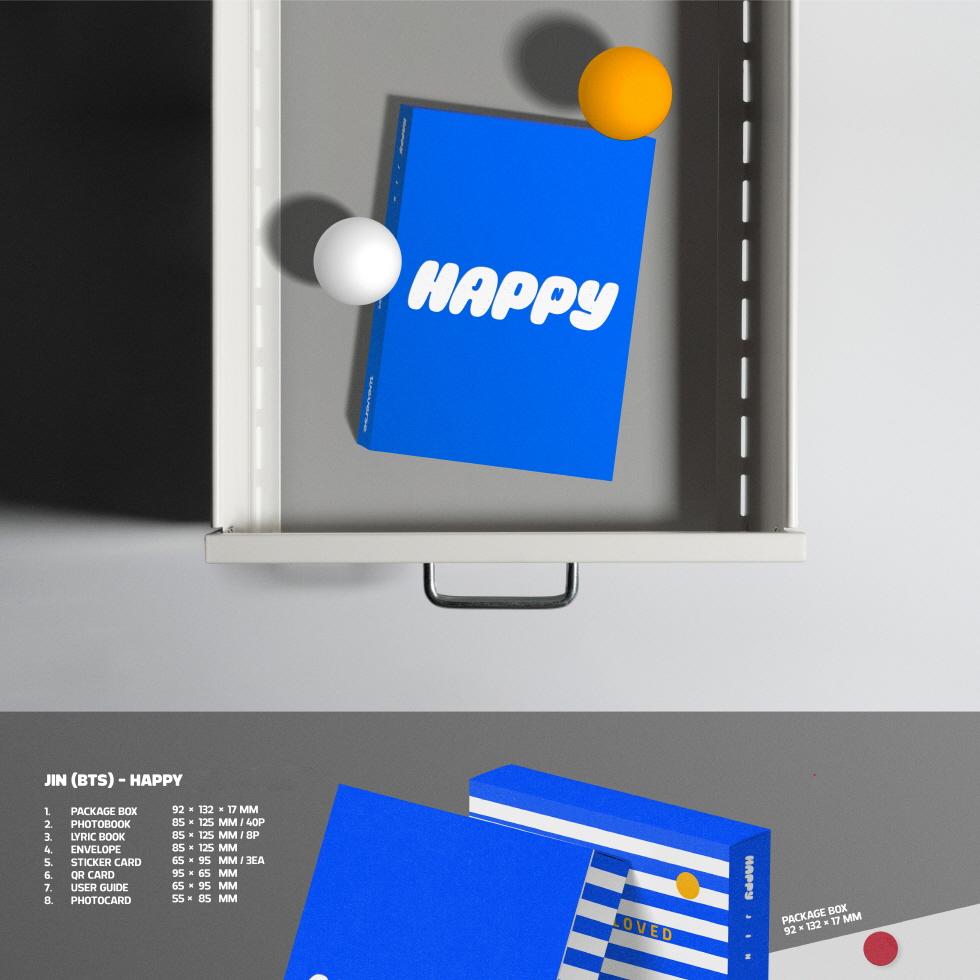 JIN (BTS) - HAPPY (WEVERSE ALBUMS VER.) | OLIVE YOUNG Global