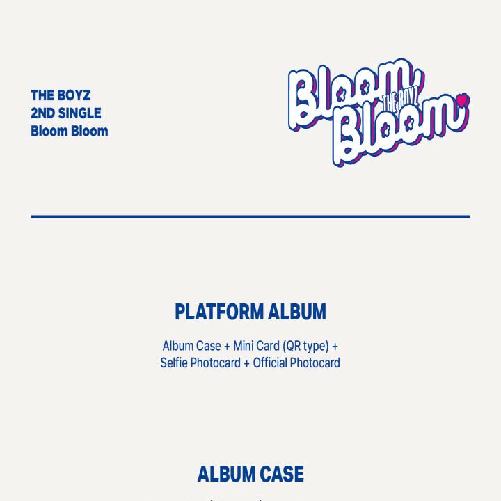 THE BOYZ - BLOOM BLOOM (2ND SINGLE ALBUM) [PLATFORM VER.] | OLIVE