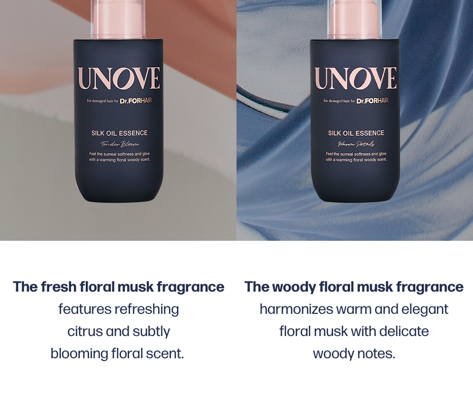 UNOVE Silk Oil Essence 70ml Warm Petal Double Set | OLIVE YOUNG Global
