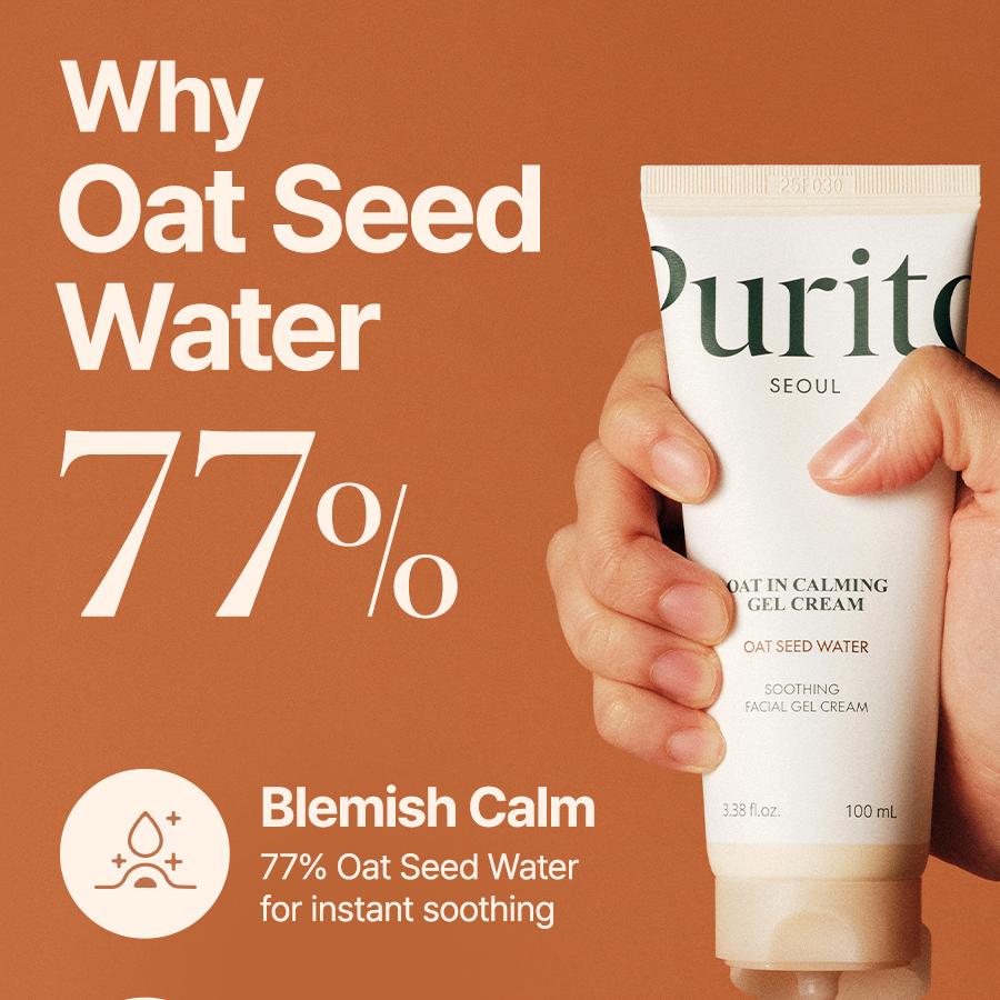 Purito Seoul Oat-In Calming Gel Cream 100ml | OLIVE YOUNG Global