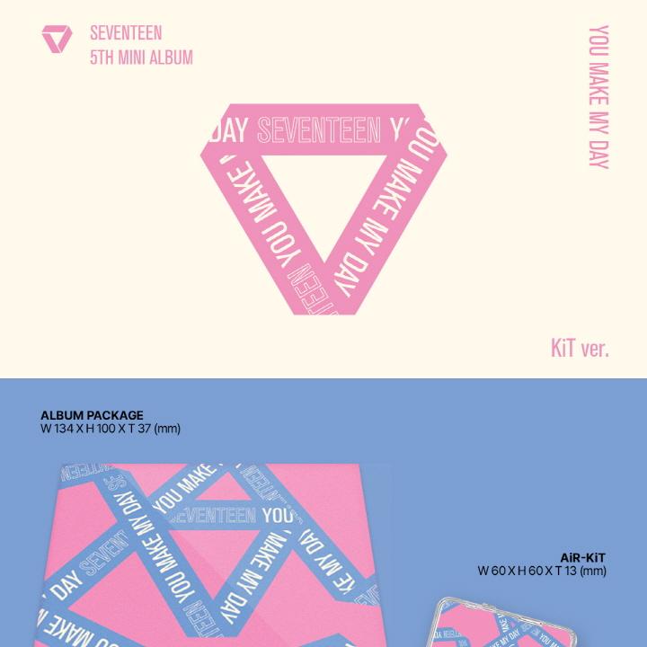 SEVENTEEN - YOU MAKE MY DAY (5TH MINI ALBUM) KIT VER. | OLIVE