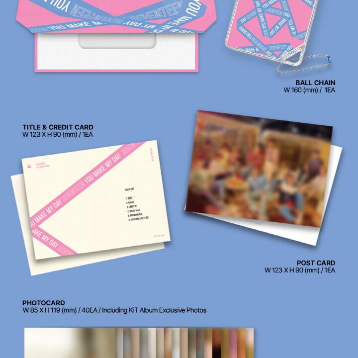 SEVENTEEN - YOU MAKE MY DAY (5TH MINI ALBUM) KIT VER