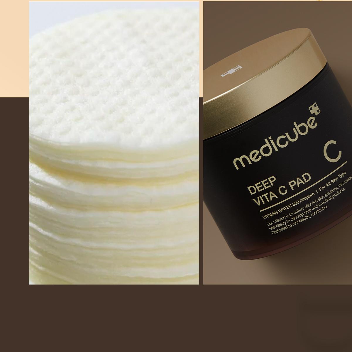 medicube ディープビタc パッド　70枚入り+リフィル70枚　2セット ディープビタCパッド70枚 – MEDICUBEオンラインショップ