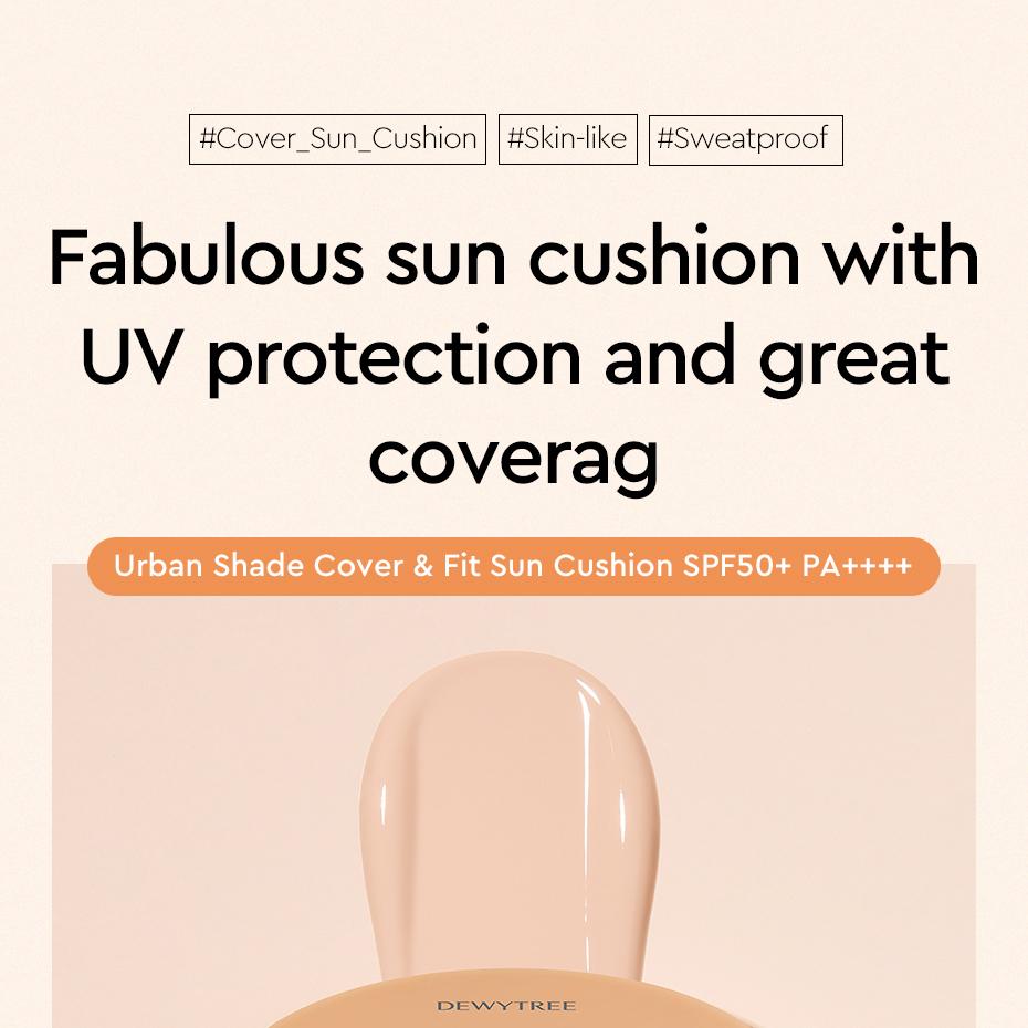 Dewytree Urban Shade Cover & Fit Sun Cushion 14g | OLIVE YOUNG Global