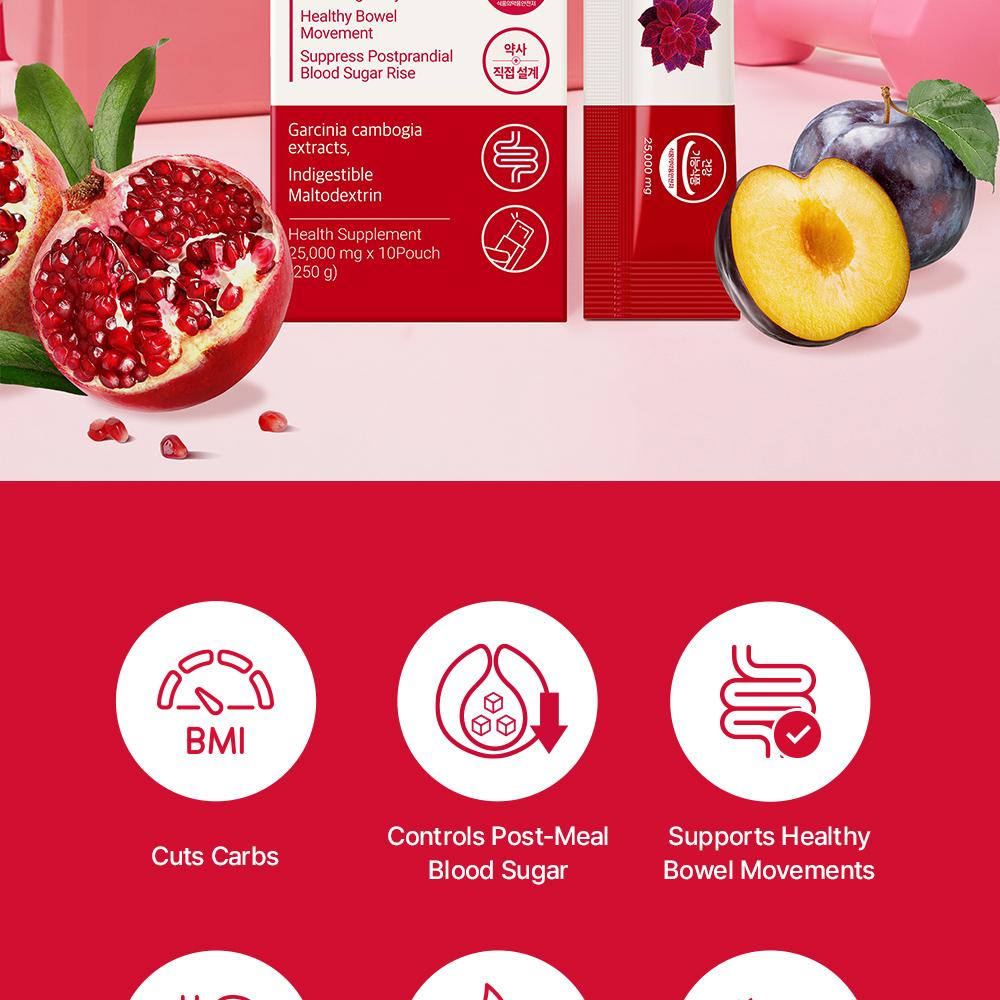 FOODOLOGY Coleology Cutting Jelly 60 Sticks Value Pack (2 month-supply)