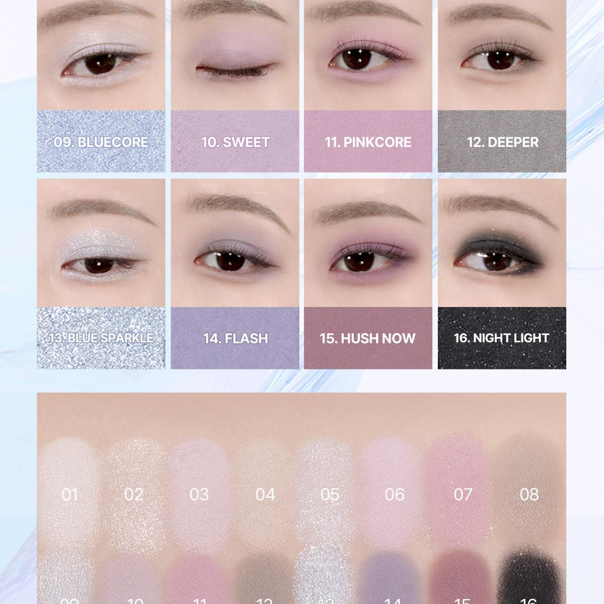 [Sanrio EDITION] WAKEMAKE Soft Blurring Eye Palette (Set/Single) (26 Options)