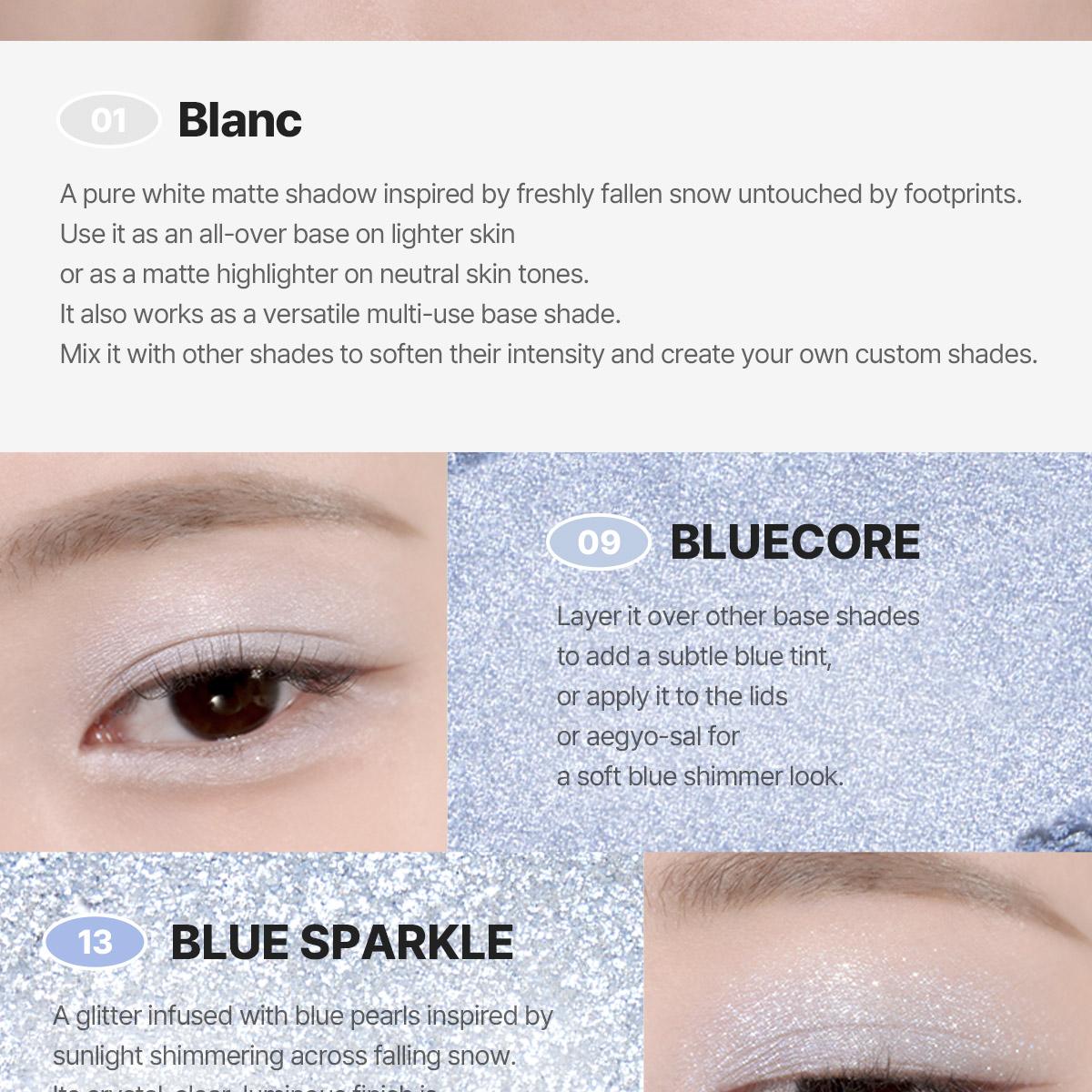 [Sanrio EDITION] WAKEMAKE Soft Blurring Eye Palette (Set/Single) (26 Options)