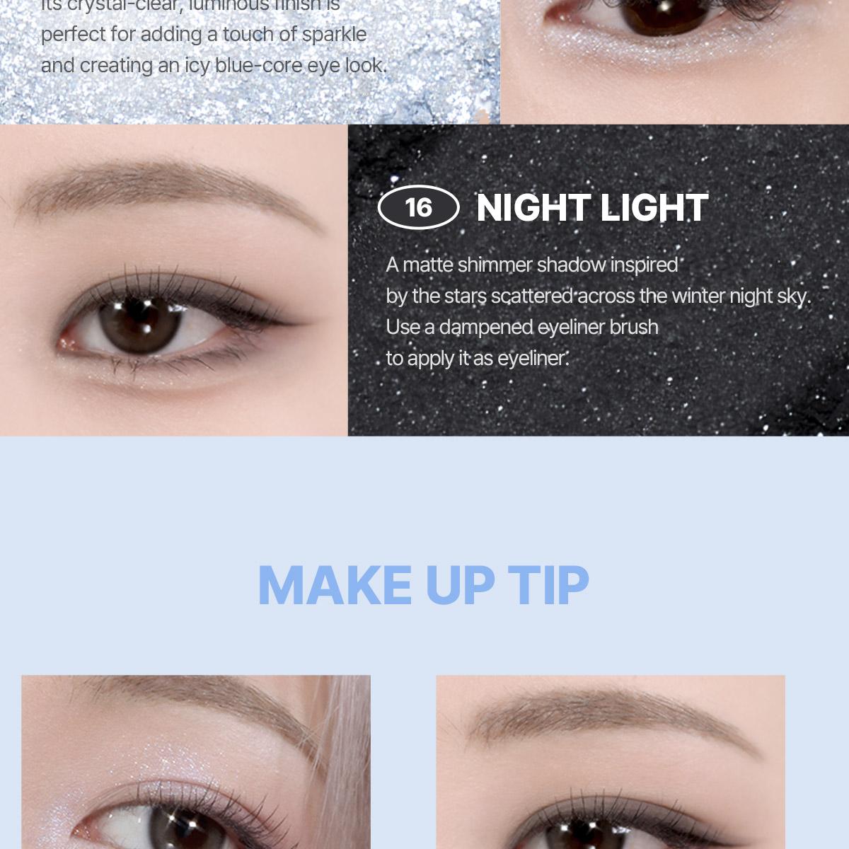 [Sanrio EDITION] WAKEMAKE Soft Blurring Eye Palette (Set/Single) (26 Options)