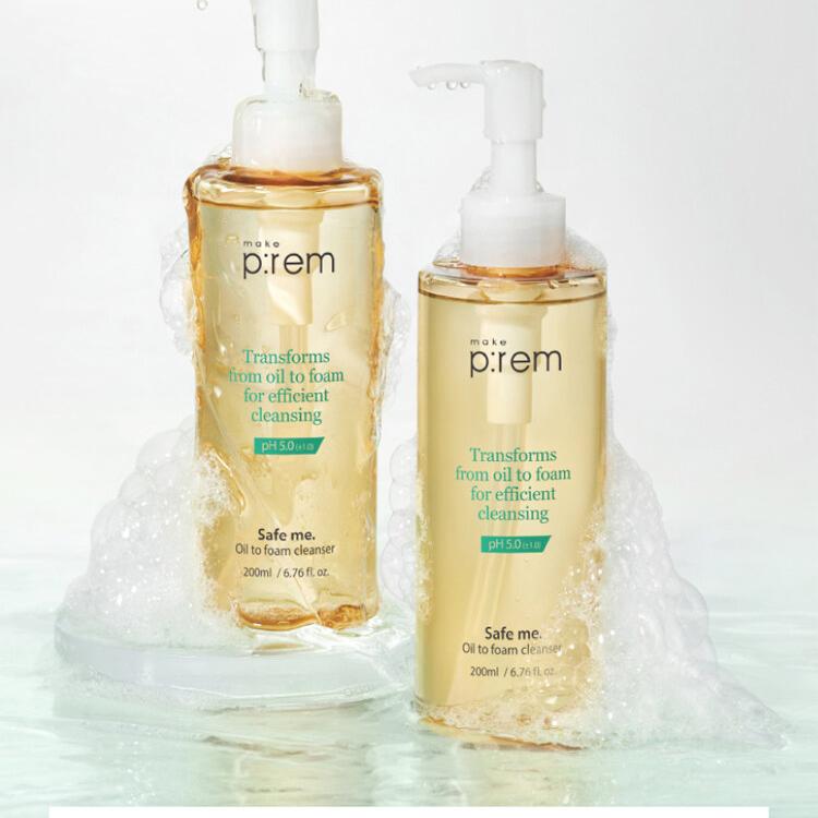 makeprem セーフミーオイルトゥーフォームクレンザー企画セット(200ml+