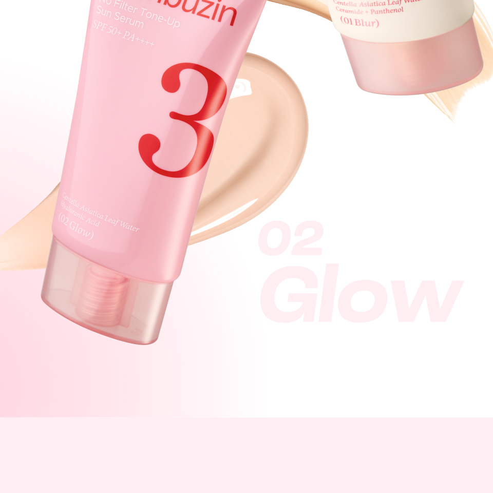 numbuzin No.3 Porcelain Base-skip Tone Up Beige 50ml 01 Blur Set