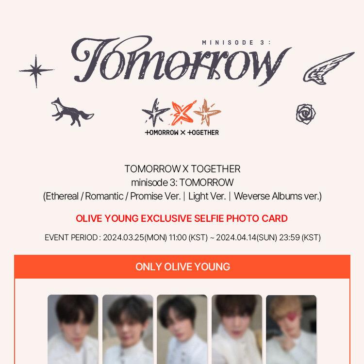 Special Photocard] TOMORROW X TOGETHER minisode 3: TOMORROW