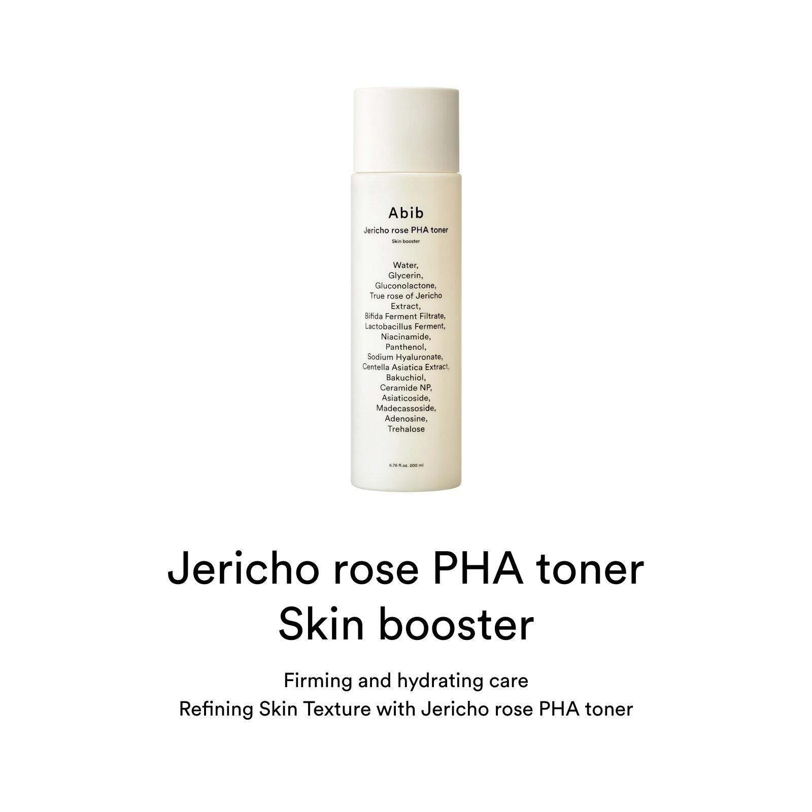 Abib Jericho Rose PHA Toner Skin Booster 200mL (+30ml) | OLIVE