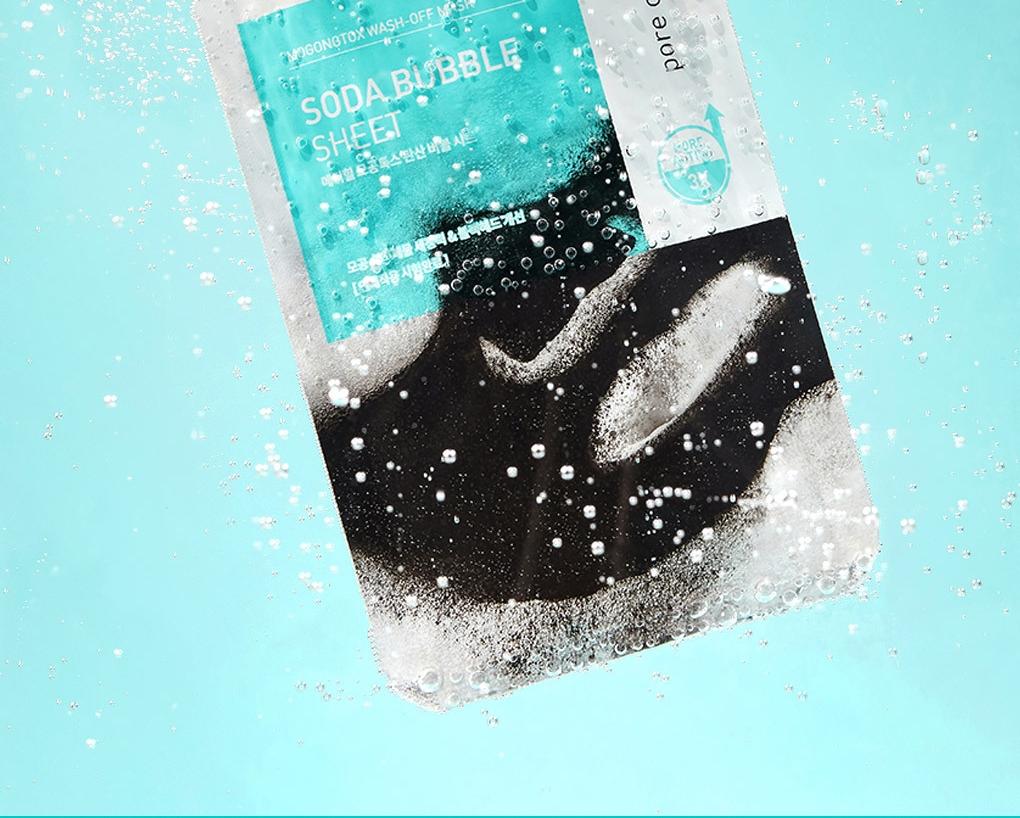 MEDIHEAL 毛穴トックス炭酸バブルシートパック10P | OLIVE YOUNG Global