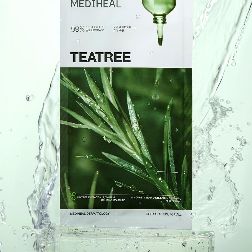 MEDIHEAL ティーツリーエッセンシャルシートマスクカーミング