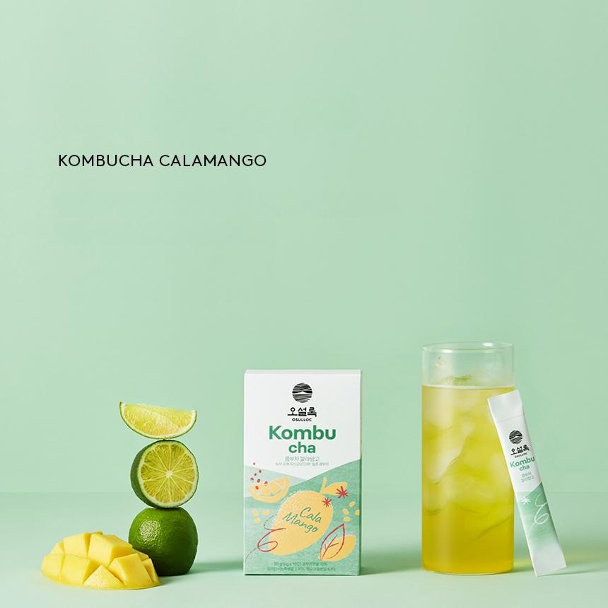 osulloc Kombucha 10 Sticks 50g (Cala Mango / Lychee Peach