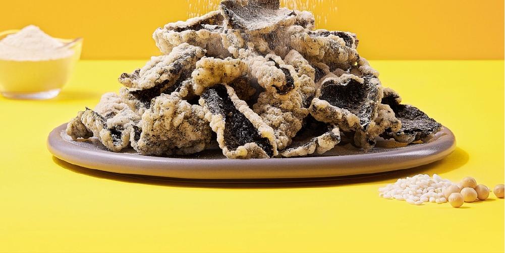 Delight project Soybean Mayo Crispy Sweet Rice Laver Chip Special