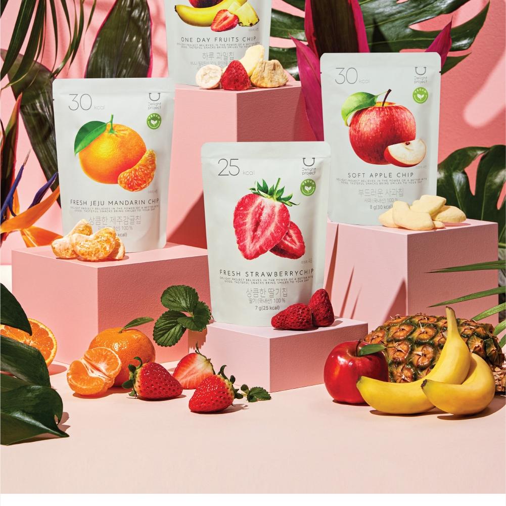 Delight project Fresh Jeju Mandarin Chip | OLIVE YOUNG Global