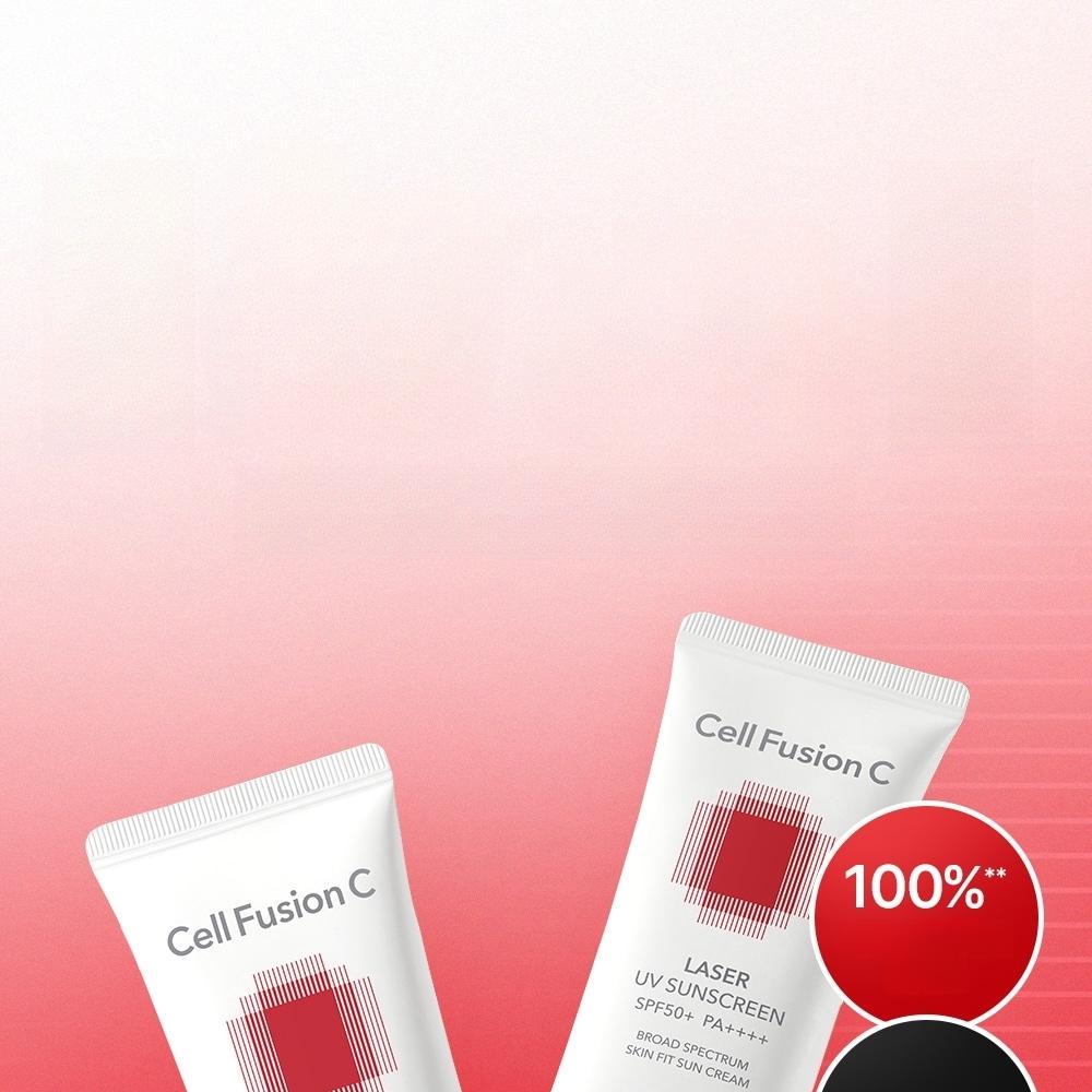 Cell Fusion C Laser UV Sunscreen 35ml*2 trial SET (+1.2ml