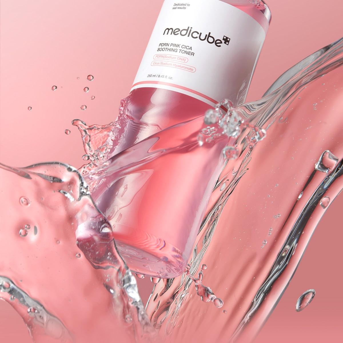 medicube PDRN Pink Cica Soothing Toner 250ml | OLIVE YOUNG