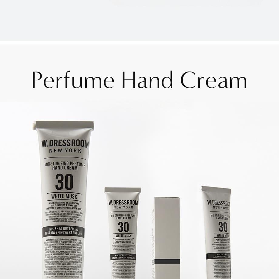 W.DRESSROOM Moisturizing Perfume Hand Cream No.30 WHITE MUSK