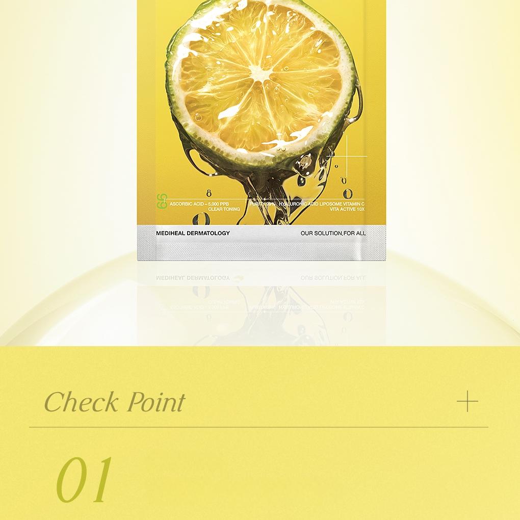 MEDIHEAL Vitamin C Essential Mask Sheet Clear Toning 10ea Set (+1ea) |  OLIVE YOUNG Global