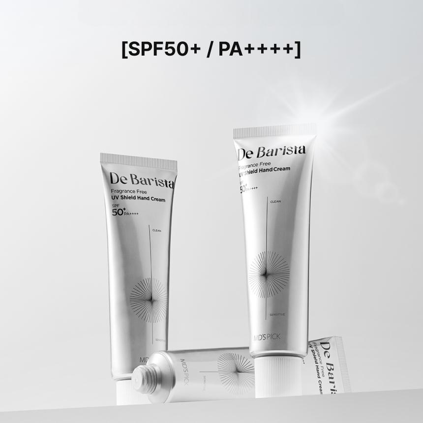 Feldmedispa フェルドメディスパトナー&クリーム MD'S PICK De Barista Fragrance Free UV Shield Hand Cream 50g