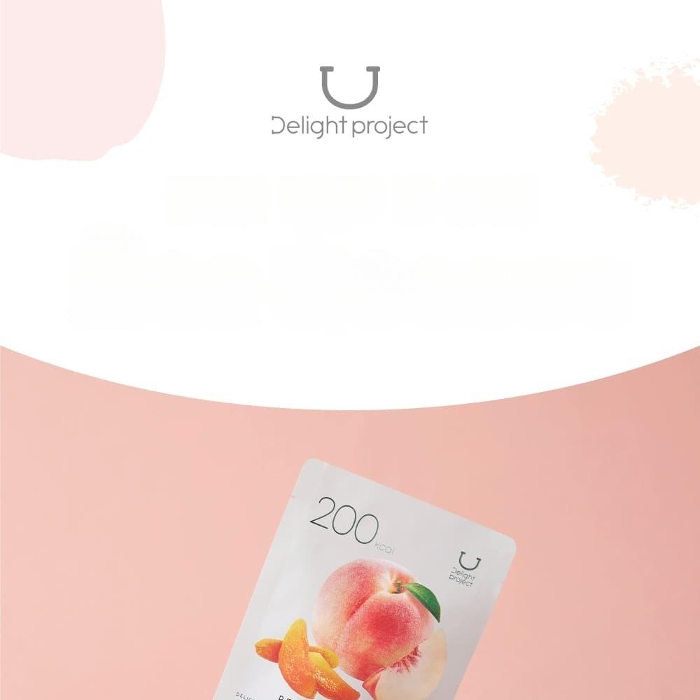 Delight project もっちり干し桃 62g | OLIVE YOUNG Global