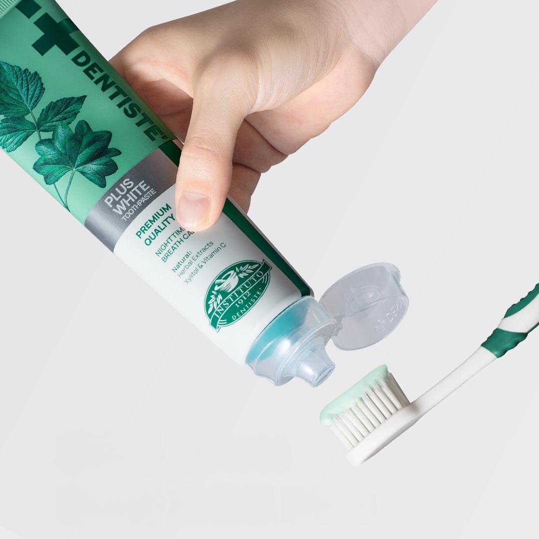 YAMA+ Natural Dead Sea Toothpaste – Mint Flavor, 100g – With Essential Oils, Cruelty-Free