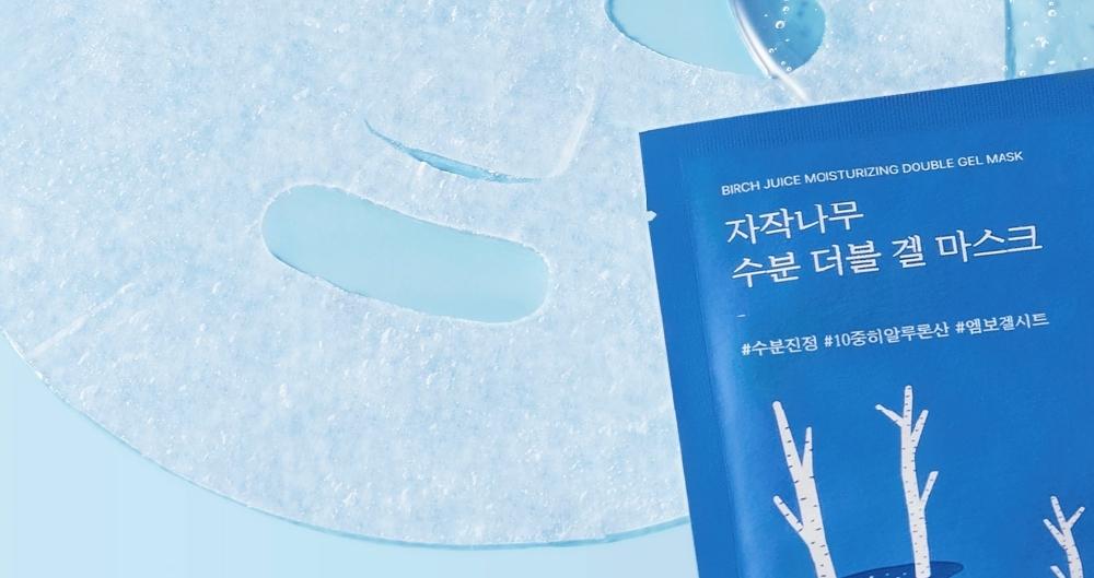 ROUND LAB 白樺水分ダブルゲルマスクパック 1枚 | OLIVE YOUNG Global