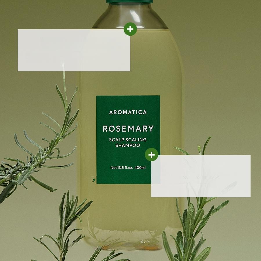 AROMATICA ローズマリースカルプスケーリングシャンプー 400ml (NEW