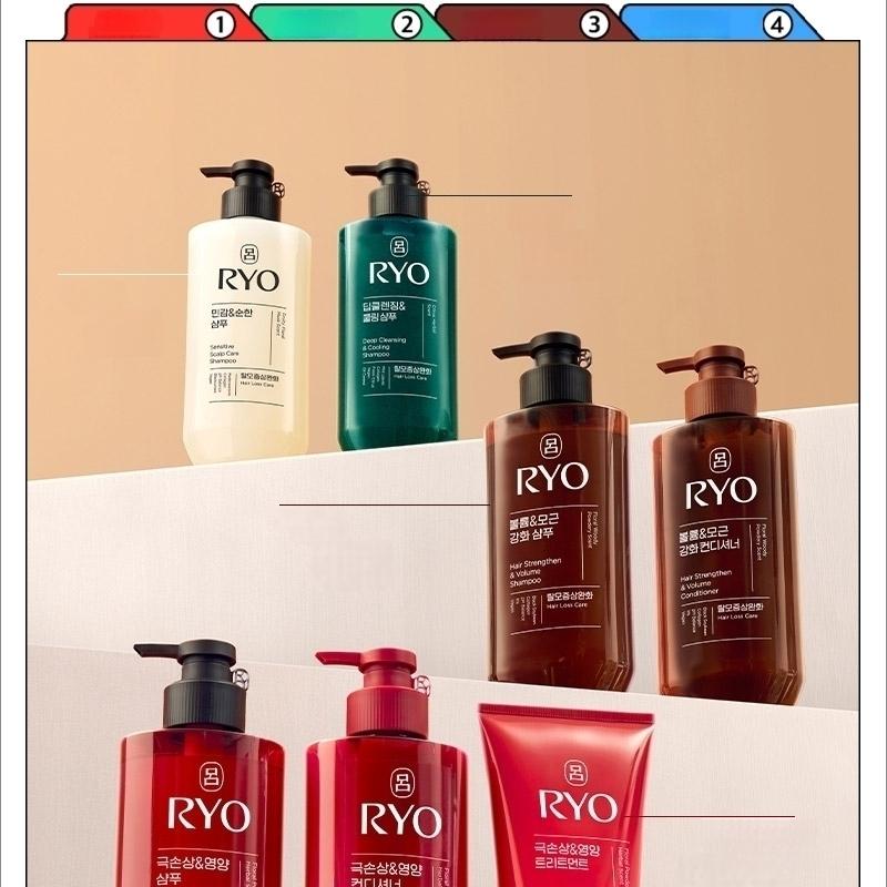 RYO 清雅ディープクレンジング＆クーリングシャンプー 480ml | OLIVE