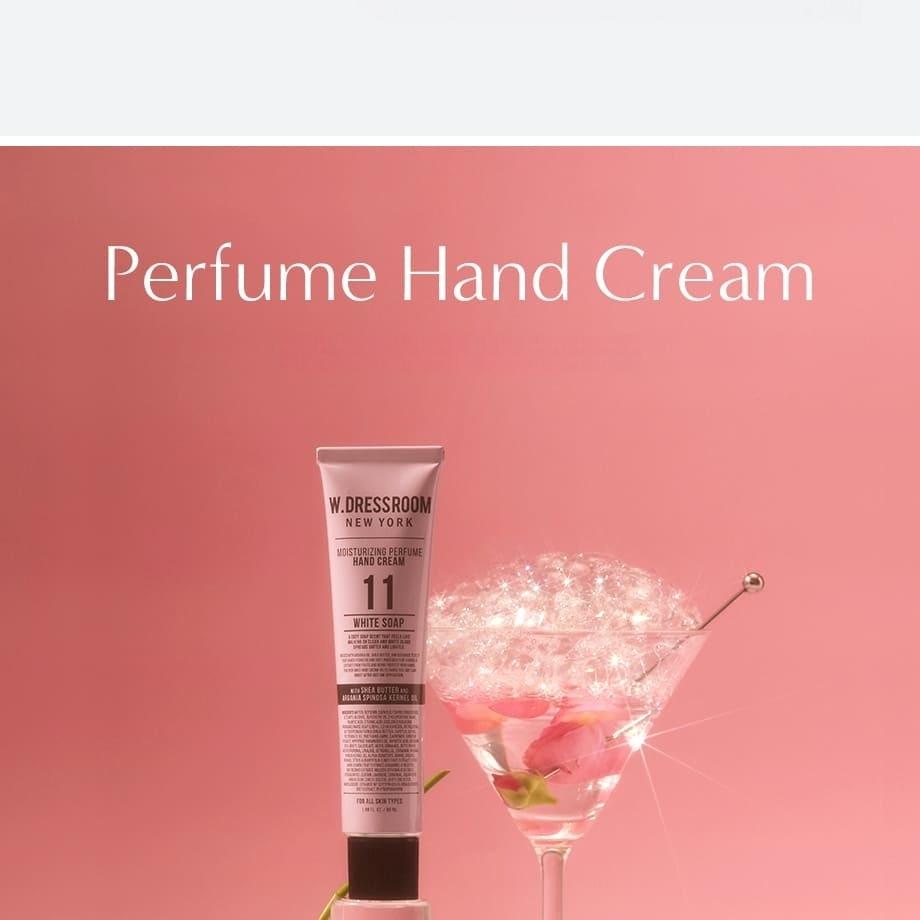 W.DRESSROOM Moisturizing Perfume Hand Cream 50g #11 White Soap