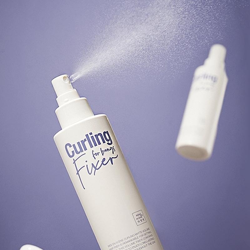 ヘアケアセット（ポンプ式、スプレー、クリーム） Mise-en-scene Curling For Bangs Fixer 200mL | OLIVE YOUNG Global