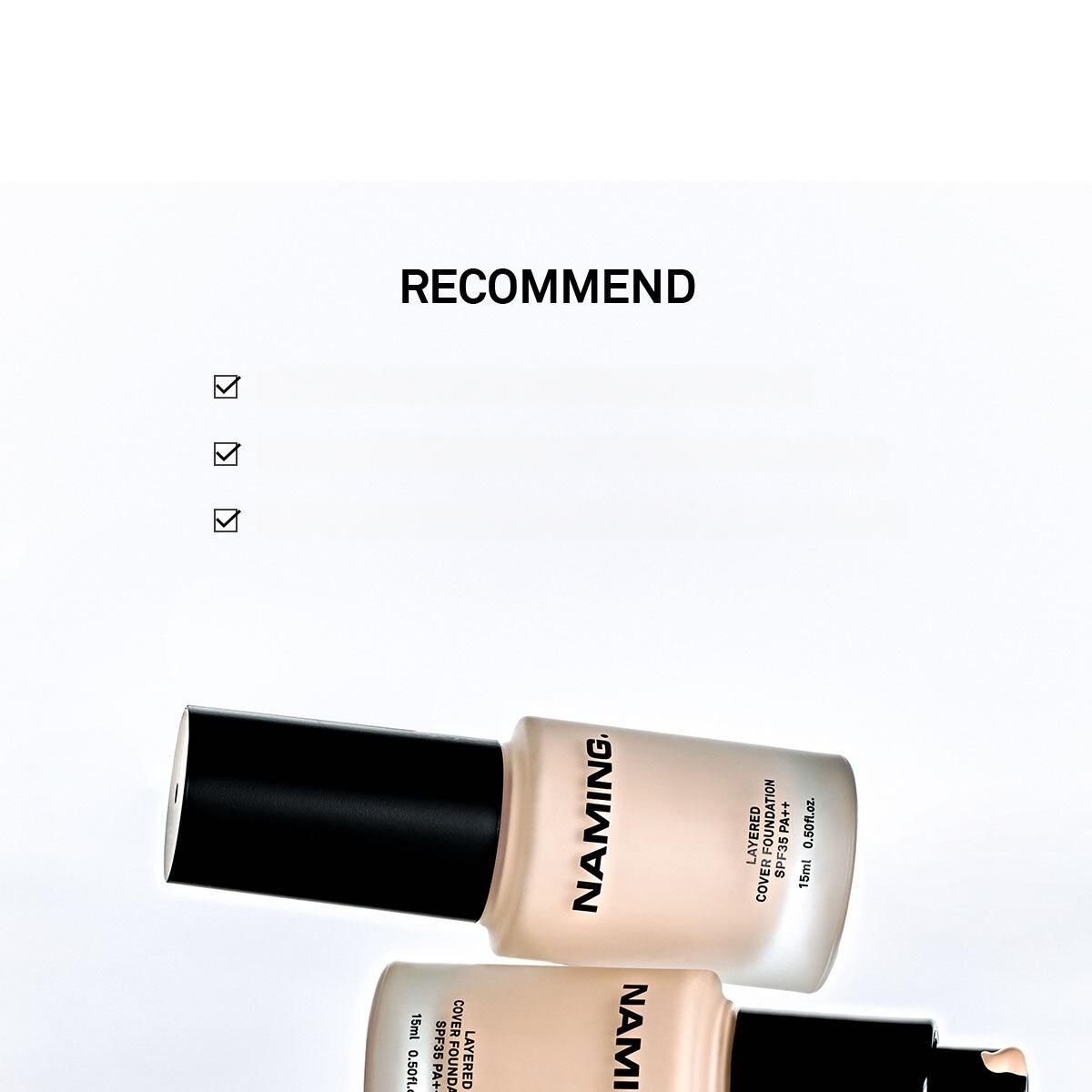 NAMING. レイヤードカバーファンデーション 15ml | OLIVE YOUNG Global
