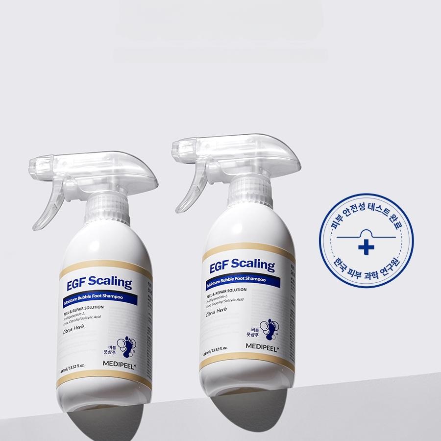 MEDI-PEEL EGF スケーリングモイスチャーバブルフットシャンプー 400ml