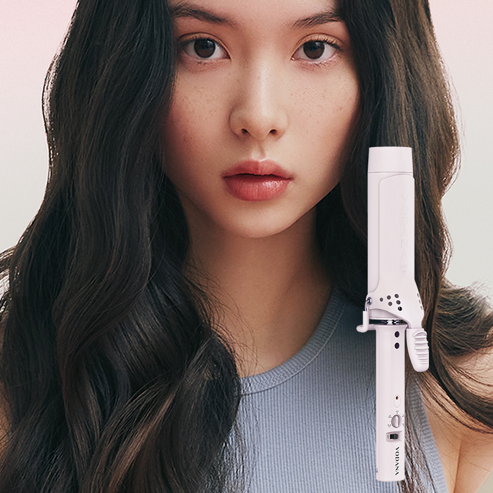VODANA Glamwave Curling Iron 40mm ブラック Amazon.com: VODANA Professional GlamWave Ceramic Curling