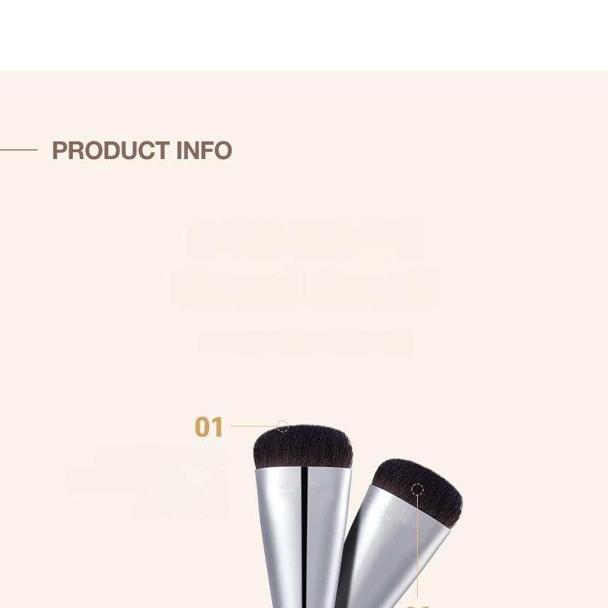 STUDIO17 グライドファンデーションブラシ 411 | OLIVE YOUNG Global